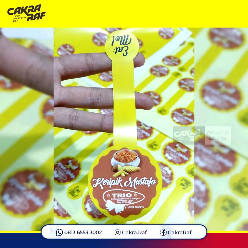 cutting sticker Pekanbaru