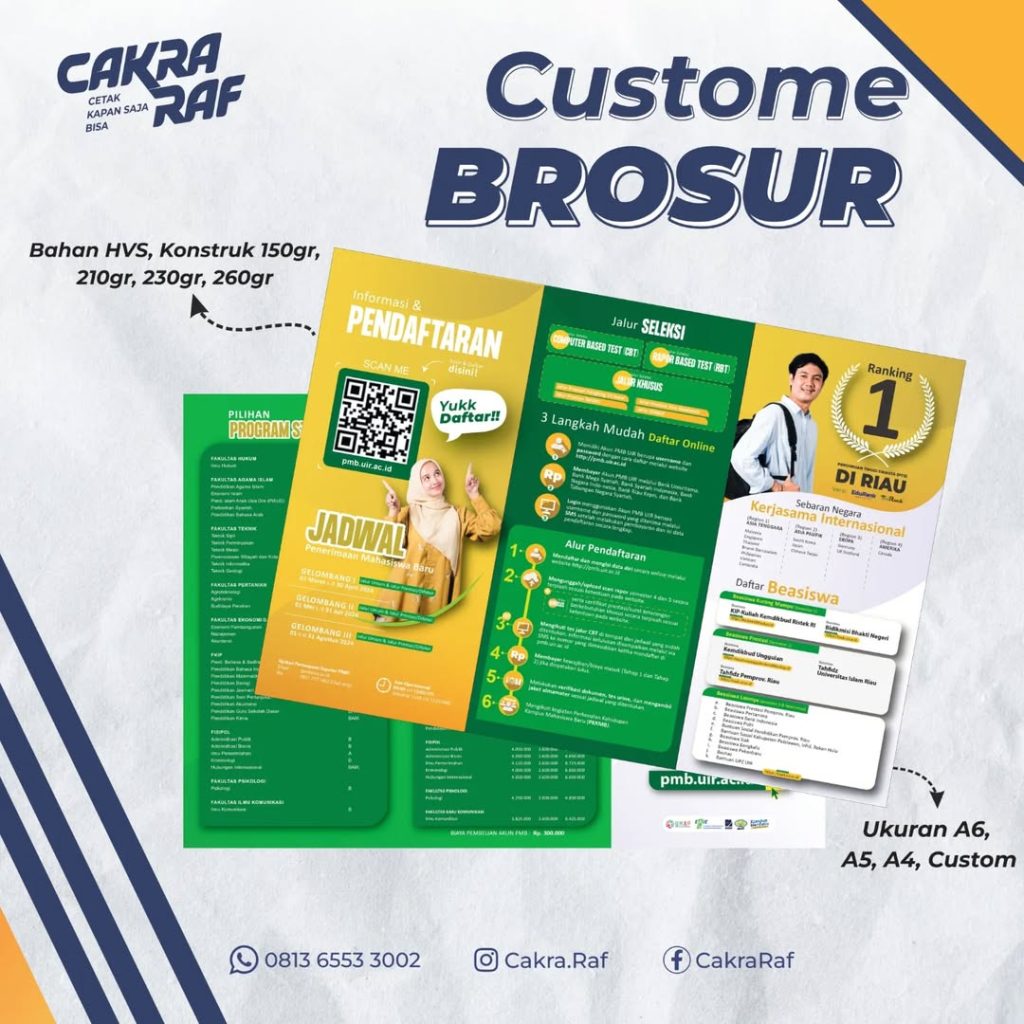 Cetak Brosur Promosi