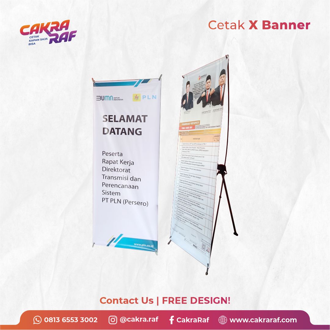 Cetak X Banner Pekanbaru