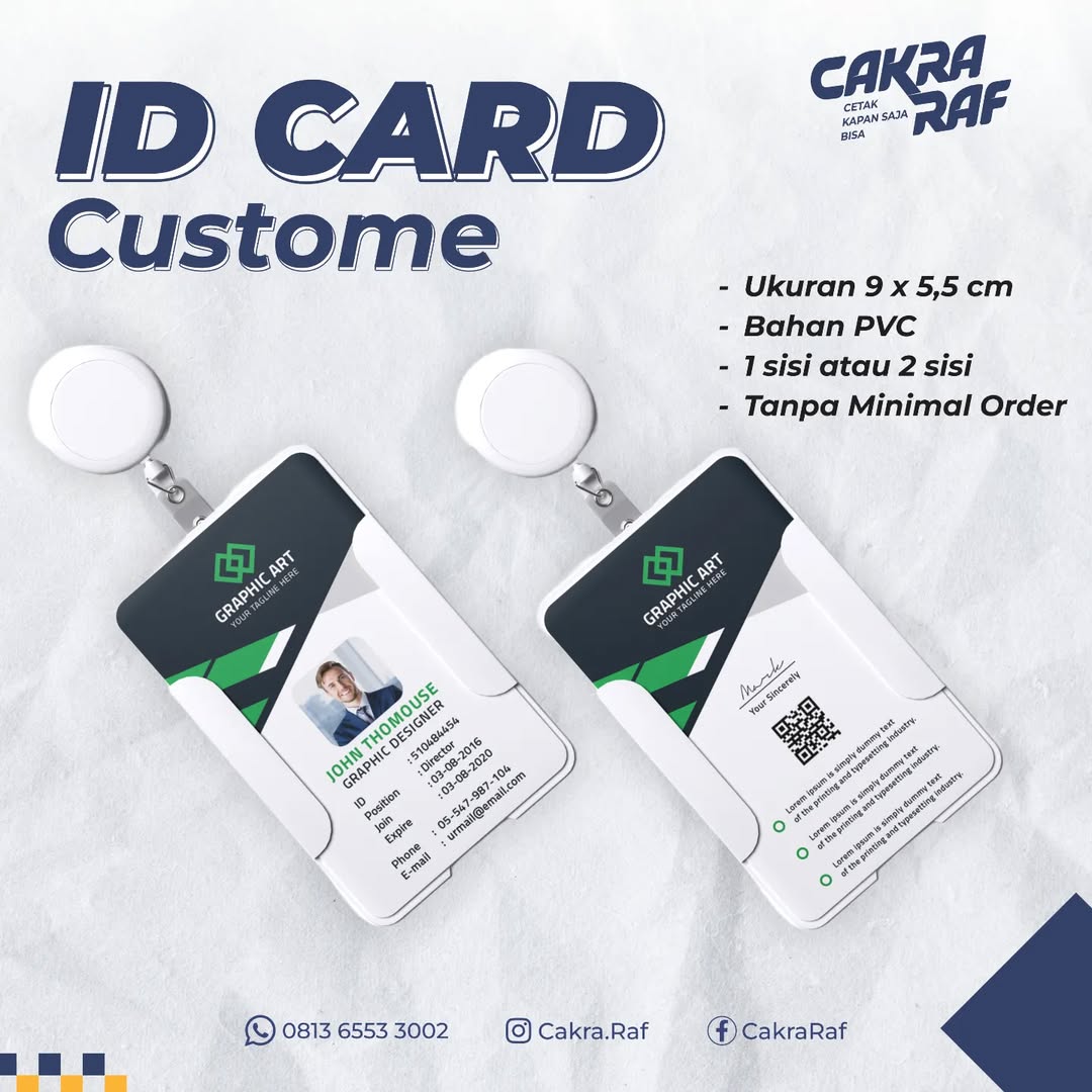Cetak ID Card Online