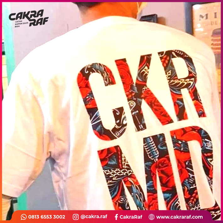 Sablon Kaos DTF Pekanbaru 