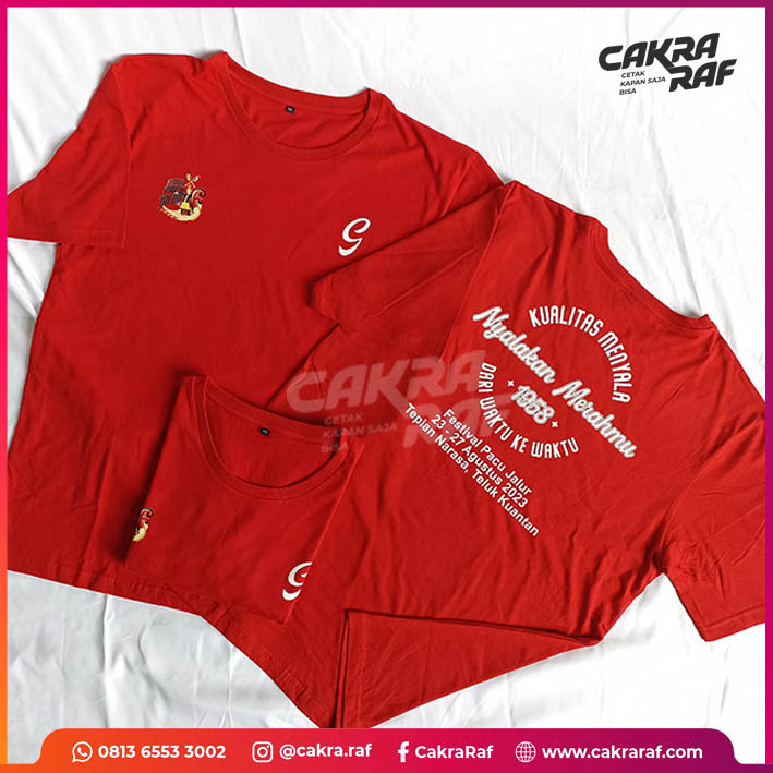 Sablon Kaos Event Pekanbaru