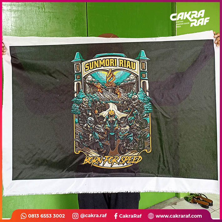 Sablon Bendera Pekanbaru